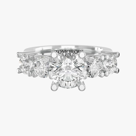 Five-Stone Solitaire Ring